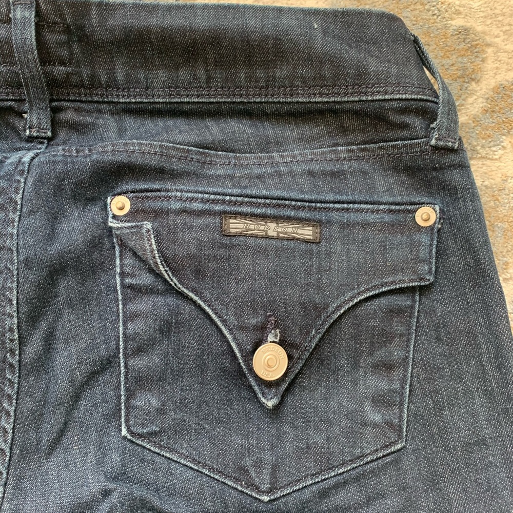 Hudson Collin flap skinny jeans